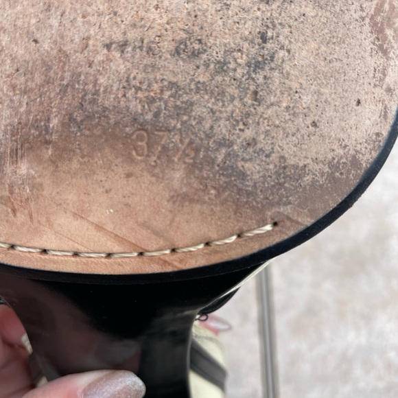 Narcisco Rodriguez White & Black Heels - Picture 11 of 13